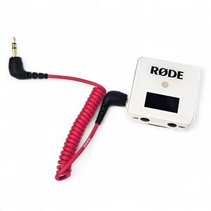 RODE Wireless GO White Receiver RX + SC2 Cable | Compact Wireless Mic